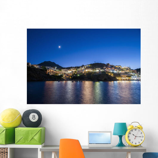 Lights Illuminate City and Wall Decal