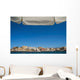 Buildings along Harbor Wall Decal