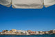 Buildings along Harbor Wall Decal