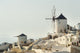 Whitewash Buildings and Windmill Wall Decal Design 3
