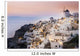Whitewash Buildings and Windmill Wall Decal Design 2