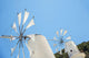 Windmills against Blue Sky Wall Decal