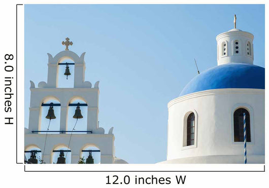 Church Domed Roof and Wall Decal