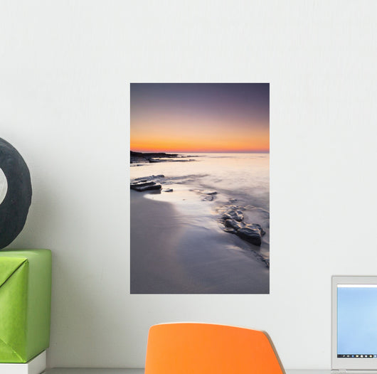 Grobust Beach Dusk Wall Decal Design 3