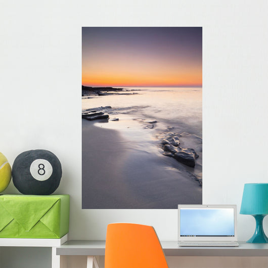 Grobust Beach Dusk Wall Decal Design 3
