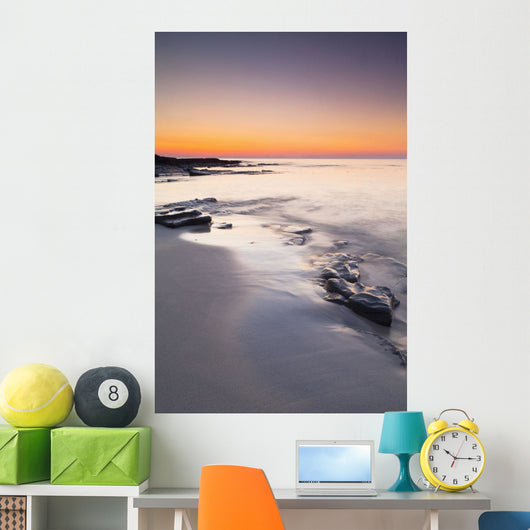 Grobust Beach Dusk Wall Decal Design 3