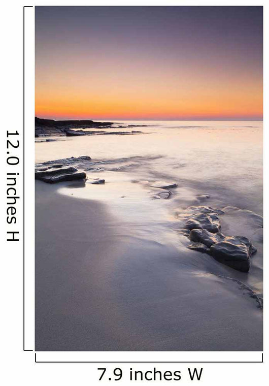 Grobust Beach Dusk Wall Decal Design 3