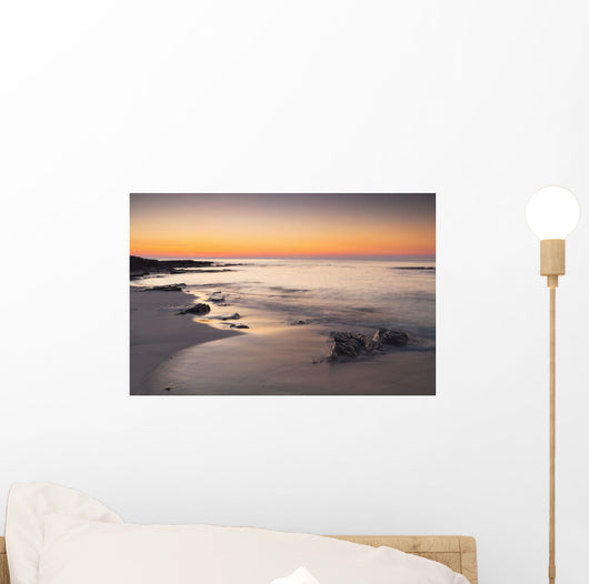 Grobust Beach Dusk Wall Decal Design 2