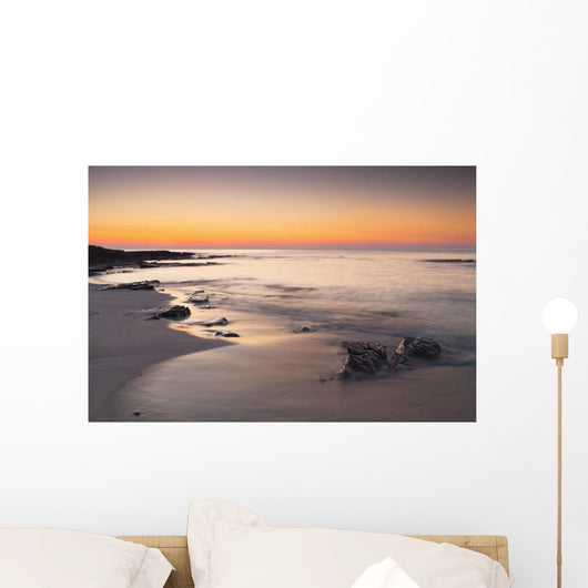 Grobust Beach Dusk Wall Decal Design 2