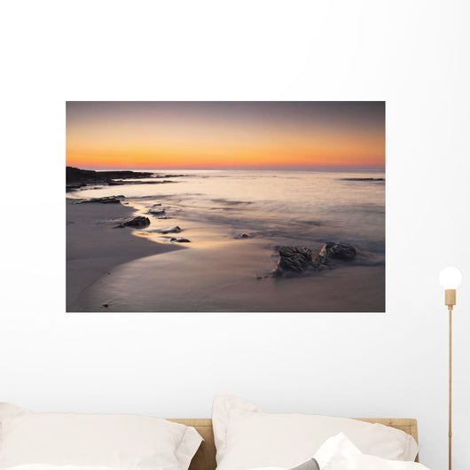 Grobust Beach Dusk Wall Decal Design 2