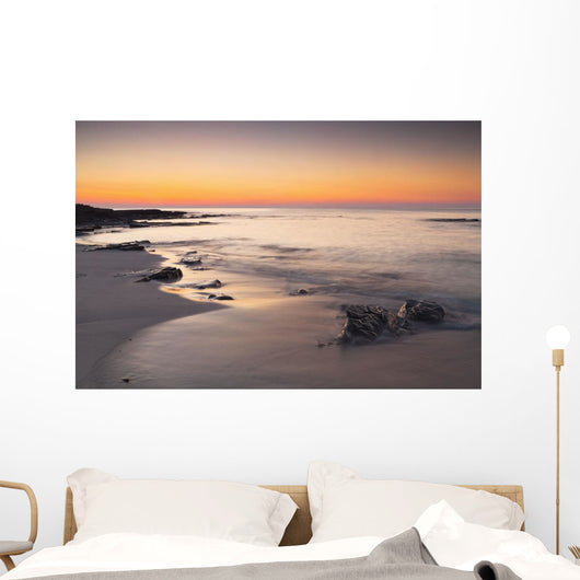 Grobust Beach Dusk Wall Decal Design 2