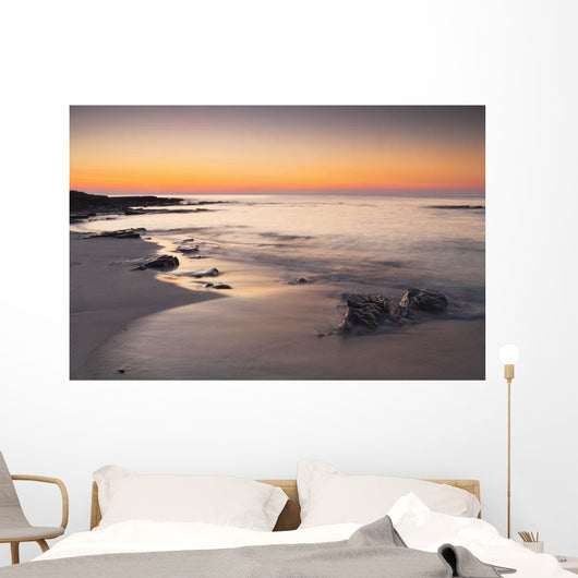 Grobust Beach Dusk Wall Decal Design 2