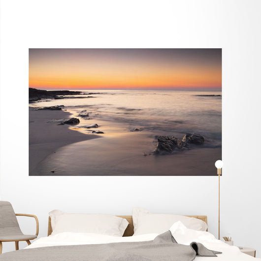 Grobust Beach Dusk Wall Decal Design 2