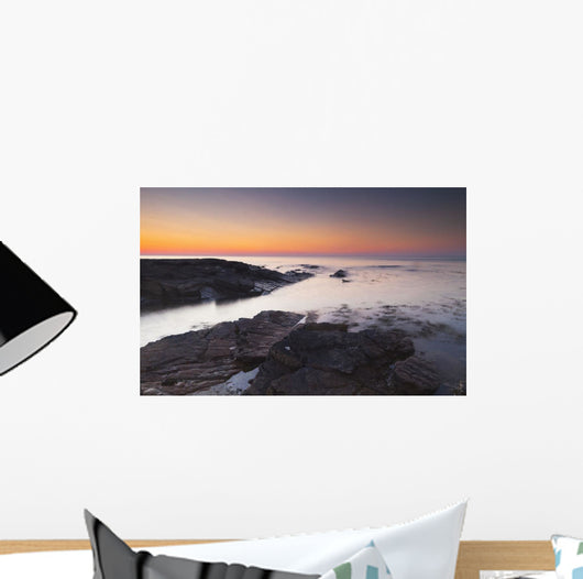 Grobust Beach Dusk Wall Decal Design 1