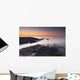 Grobust Beach Dusk Wall Decal Design 1