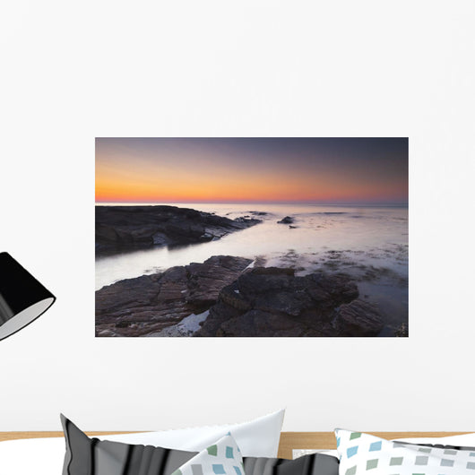 Grobust Beach Dusk Wall Decal Design 1