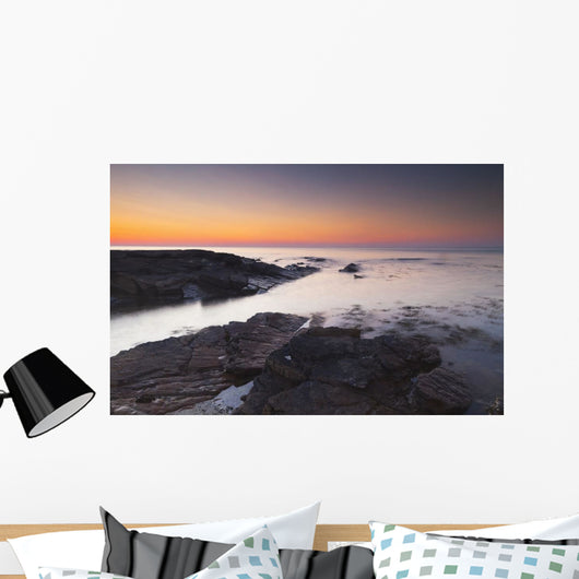 Grobust Beach Dusk Wall Decal Design 1