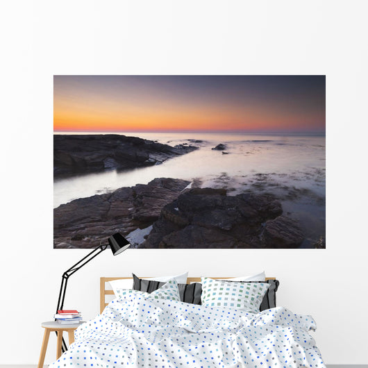 Grobust Beach Dusk Wall Decal Design 1