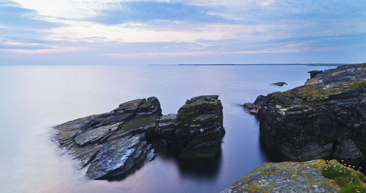 Rock and Tranquil Water Wall Decal