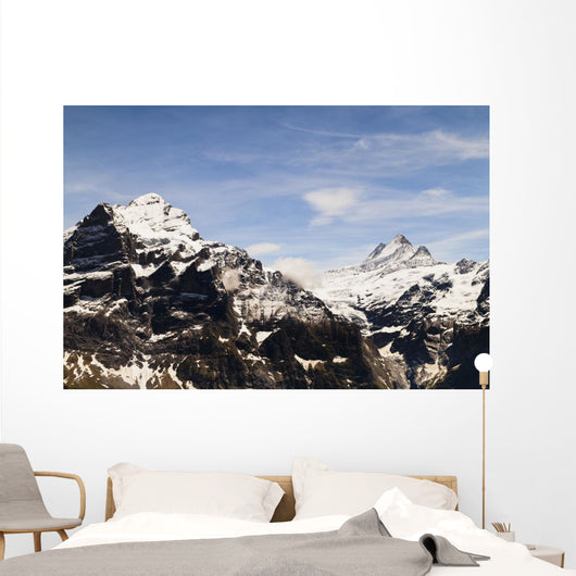 Monch and Jungfrau from Wall Decal