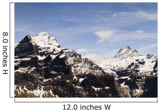Monch and Jungfrau from Wall Decal