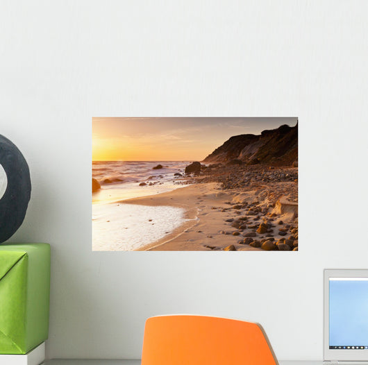 Gay Head Public Beach Wall Decal Design 2