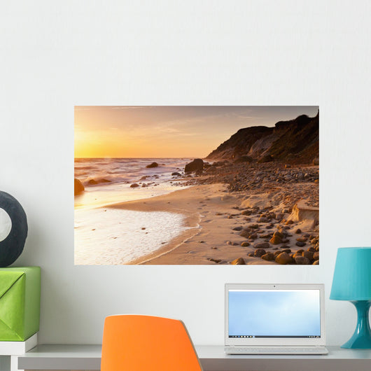 Gay Head Public Beach Wall Decal Design 2