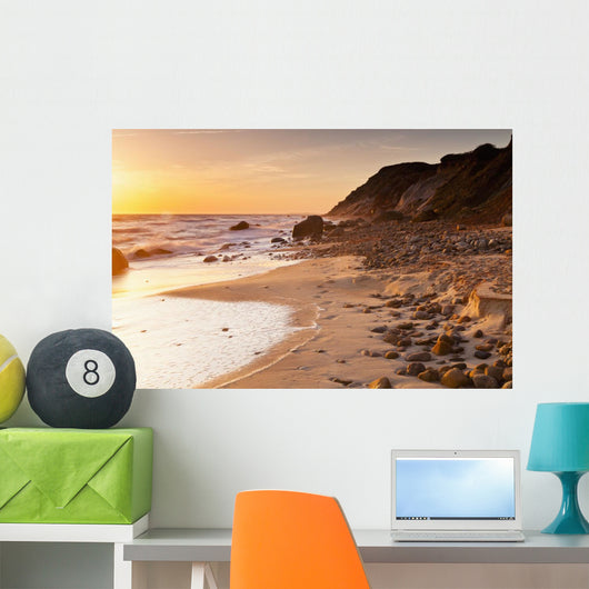 Gay Head Public Beach Wall Decal Design 2