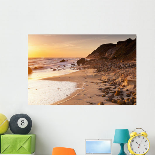 Gay Head Public Beach Wall Decal Design 2