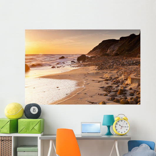 Gay Head Public Beach Wall Decal Design 2