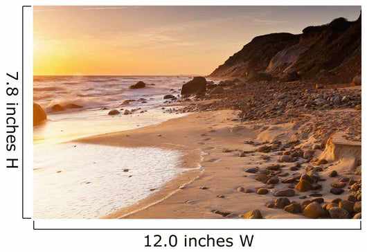 Gay Head Public Beach Wall Decal Design 2