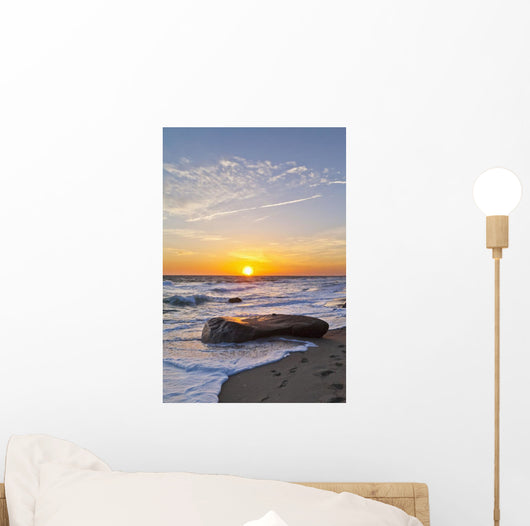 Gay Head Public Beach Wall Decal Design 1