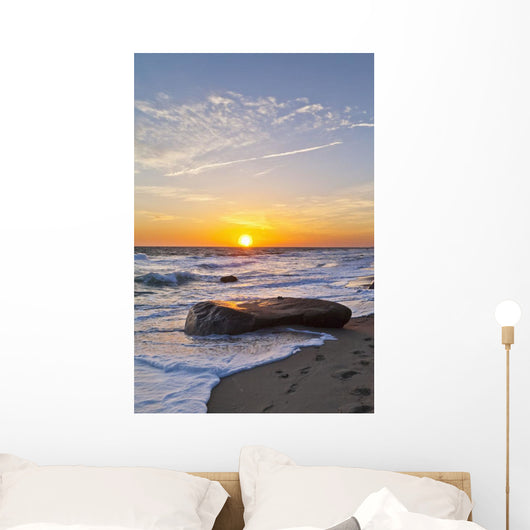 Gay Head Public Beach Wall Decal Design 1