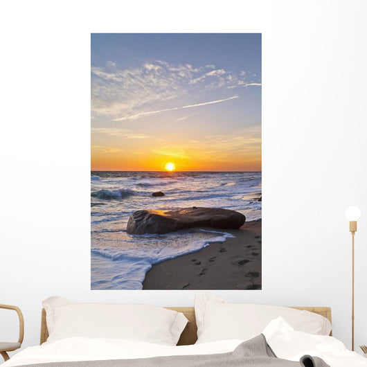Gay Head Public Beach Wall Decal Design 1