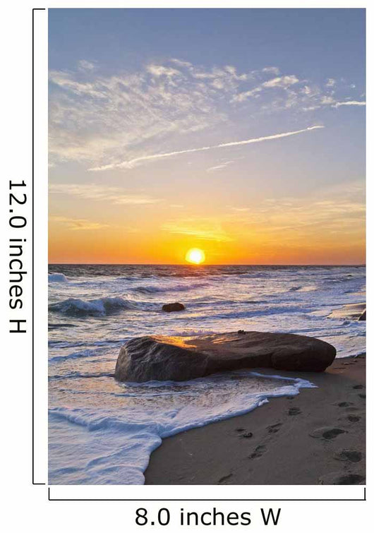 Gay Head Public Beach Wall Decal Design 1