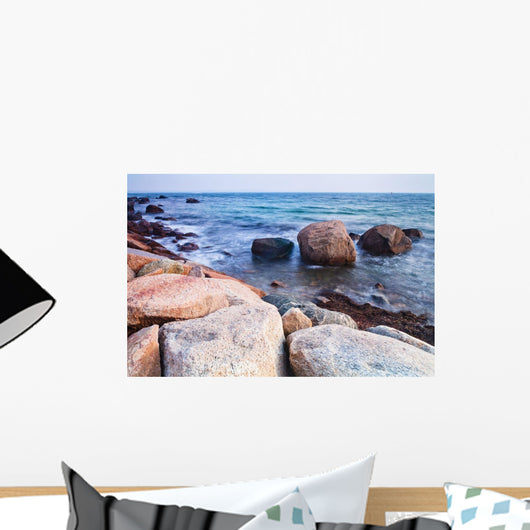 Rocks along Coastline Wall Decal