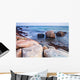 Rocks along Coastline Wall Decal
