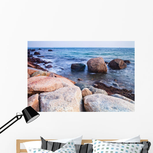 Rocks along Coastline Wall Decal