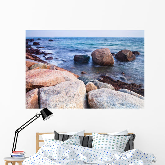 Rocks along Coastline Wall Decal