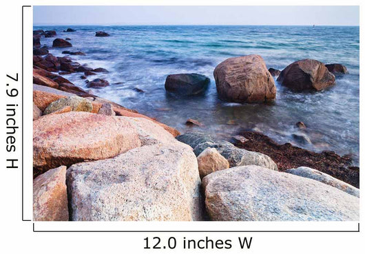 Rocks along Coastline Wall Decal