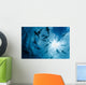 School Grey Reef Sharks Wall Decal
