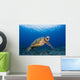 This Green Sea Turtle Wall Decal Design 2