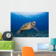 This Green Sea Turtle Wall Decal Design 2