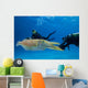 Divers Underwater Scooters and Wall Decal