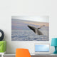 Breaching Humpback Whale Wall Decal Design 2