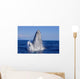 Breaching Humpback Whale Wall Decal Design 1