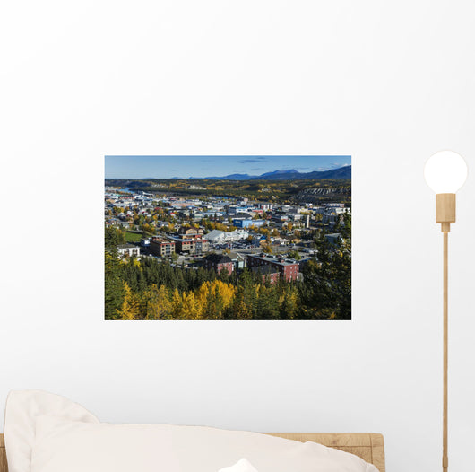 Scenic over Whitehorse Yukon Wall Decal