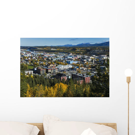 Scenic over Whitehorse Yukon Wall Decal