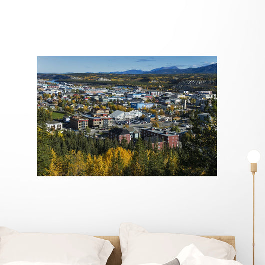 Scenic over Whitehorse Yukon Wall Decal