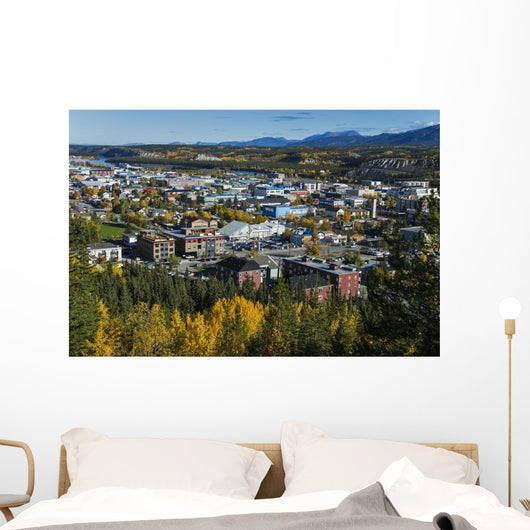 Scenic over Whitehorse Yukon Wall Decal
